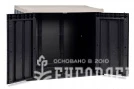 Ящик пластиковый TOOMAX STORA WAY PLUS XL 1270л, антрацит/светло-серый