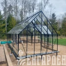 Теплица Botanik T Style 45 Standard с тамбуром Standard с комплектом купейной двери Ботаник