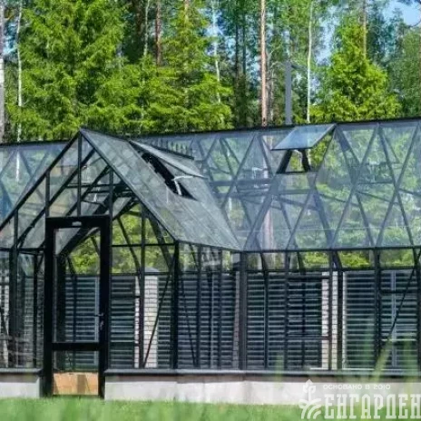 Теплица Botanik T Style 45 Maximum с тамбуром Standard комплектом поворотных дверей Ботаник