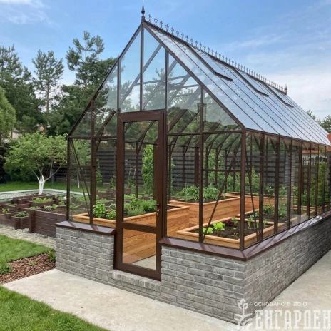 Теплица Botanik Style 45 Standard с комплектом купейной двери Ботаник