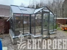 Теплица Botanik Т Maximum с минитамбуром и комплектом поворотных дверей Ботаник