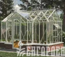 Теплица Botanik T Style 45 Maximum с тамбуром Mini с комплектом  поворотных двери Ботаник