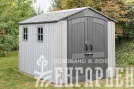 Сарай пластиковый WoodLook 7*12