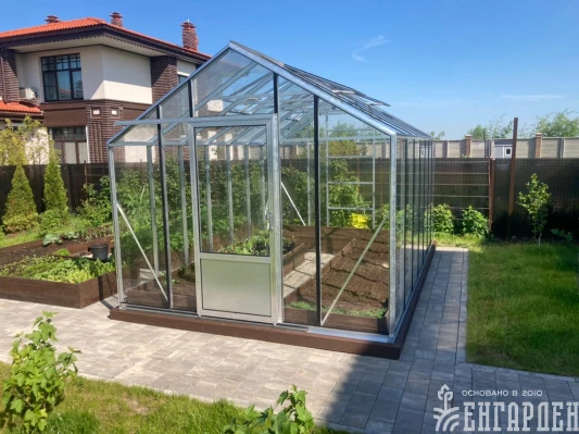 Теплица Botanik Классика с комплектом купейной двери Ботаник