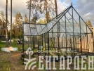 Теплица Botanik T Style 45 Standard с тамбуром Standard с комплектом купейной двери Ботаник