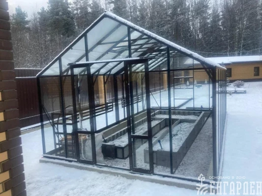Теплица Botanik Классика с комплектом купейной двери Ботаник