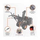 Снегоуборщик бензиновый самоходный PATRIOT PS 707 E