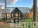 Теплица Botanik T Style 45 Standard с тамбуром Standard с комплектом купейной двери Ботаник