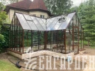Теплица Botanik T Style 45 Standard с тамбуром Standard с комплектом купейной двери Ботаник
