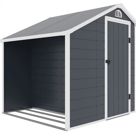Сарай-дровница пластиковый Black Fox Modernist D 3,4м2