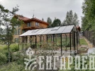 Теплица Botanik Классика с комплектом купейной двери Ботаник