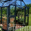 Теплица с тамбуром: Juliana Orangeri Anthracite ( Джулиана)