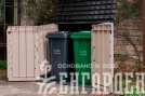 Ящик Store it out Midi (Woodland 30), 845 л, бежево-коричневый