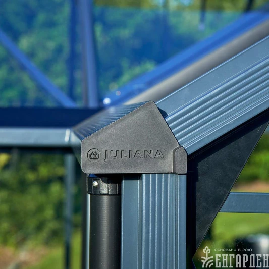 Теплица с тамбуром: Juliana Orangeri Anthracite ( Джулиана)