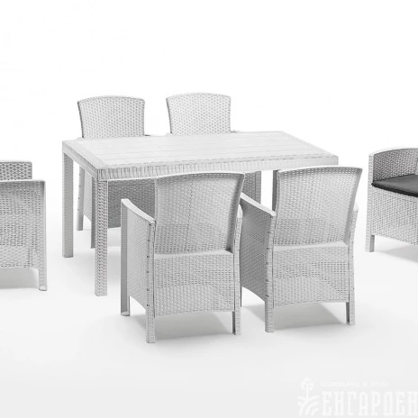 Комплект Lido Set, белый, венге