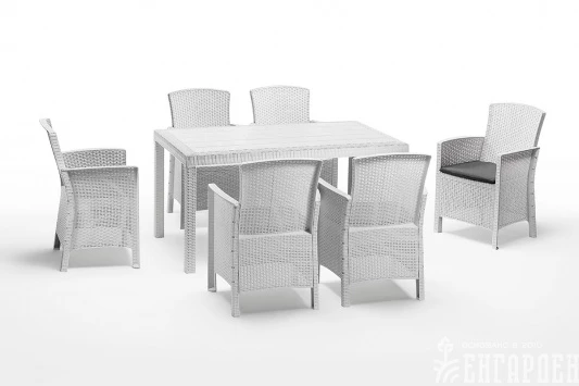 Комплект Lido Set, белый, венге