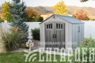 Сарай пластиковый WoodLook 8*10 NEW