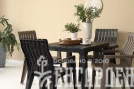 Комплект мебели b:rattan Boston Set, венге,антрацит