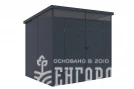 Сарай пластиковый Black Fox Artisan 4.1 м2 (2.38 x 1.91 м)