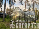 Теплица Botanik T Style 45 Standard с тамбуром Standard с комплектом купейной двери Ботаник