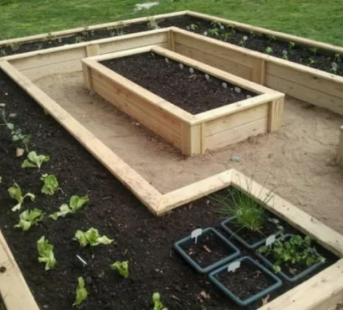 Комплект П образных грядок в теплицу Maximum