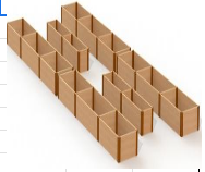 Комплект прямых грядок в теплицу Botanik Maximum Ботаник