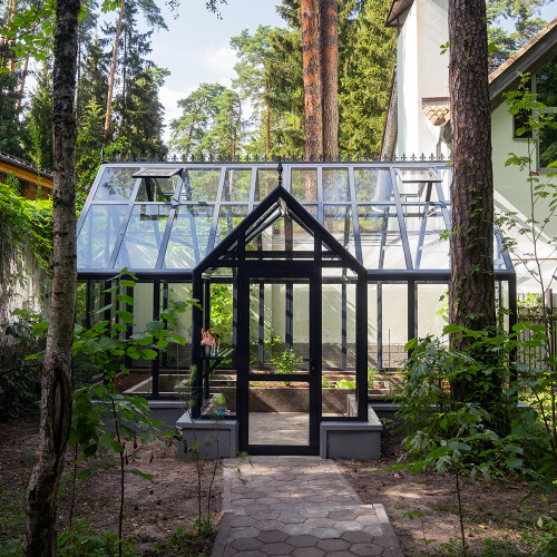 Теплица АЛЬФА с тамбуром 3.5