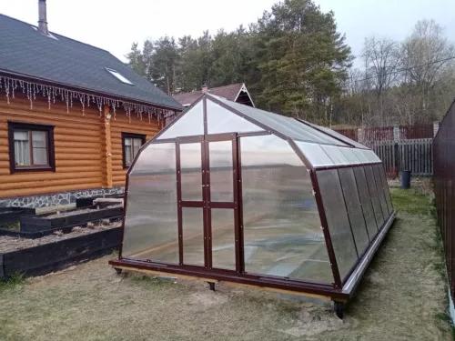 Теплица ТИТАН сотовый поликарбонат 4 мм, 6 мм