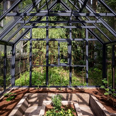 Теплица АЛЬФА с тамбуром 3.5