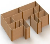 Комплект Т-образных грядок в теплицу Botanik Ботаник