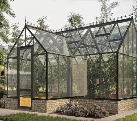 Теплица Botanik T Style 45 Standard с тамбуром Mini с комплектом купейной двери Ботаник