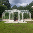 Теплица Botanik T Maximum с тамбуром и комплектом купейных дверей Ботаник