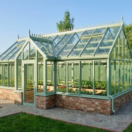 Теплица АЛЬФА с тамбуром 2.5