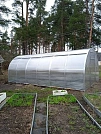 Теплица Воля Сигма с открывающейся крышей (шаг 67 см)
