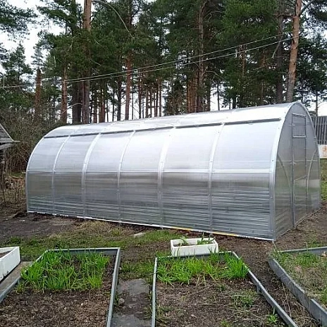 Теплица Воля Сигма с открывающейся крышей (шаг 67 см)