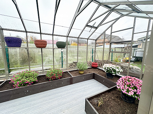 Обзор теплицы Ботаник Стандарт с мини-тамбуром