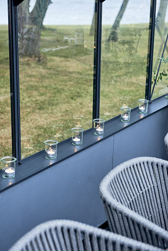 Теплица Juliana Premium 13.0 с высоким цоколем — антрацит ( Джулиана)