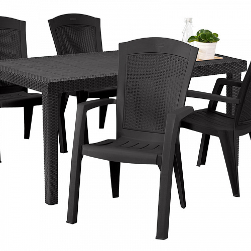 Стол Melody, коричневый, капучино, серый