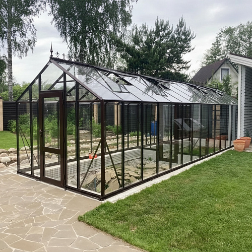 Теплица Botanik Standard с комплектом поворотной двери Ботаник