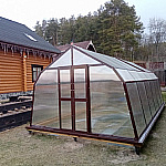 Теплица ТИТАН сотовый поликарбонат 8 мм, 10 мм