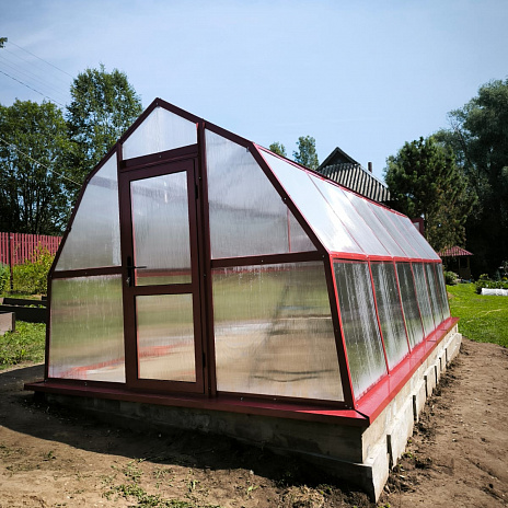 Теплица АТЛАС сотовый поликарбонат     4 мм, 6 мм