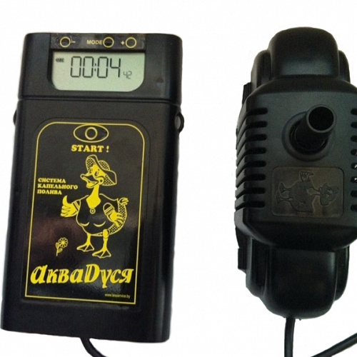 Автоматический капельный полив AквaДуся Start ЖКИ на 50 растений