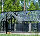 Теплица Botanik T Style 45 Maximum с тамбуром Standard комплектом поворотных дверей Ботаник