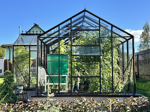 Теплица "botanik" с мини тамбуром 28м2