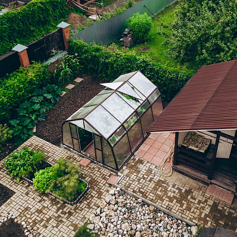 Теплица ТИТАН сотовый поликарбонат 4 мм, 6 мм