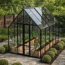 Теплица Botanik Style 45 Mini с комплектом купейной двери Ботаник