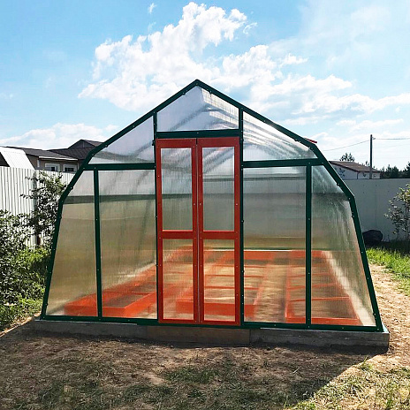 Теплица МОНОЛИТ сотовый поликарбонат 4 мм/6 мм