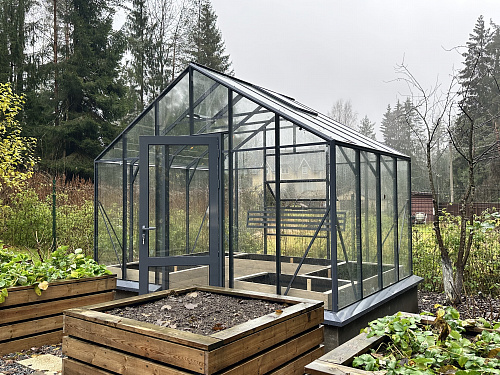 Технология полимерно-порошкового окрашивания на примере теплицы Botanik Maximum