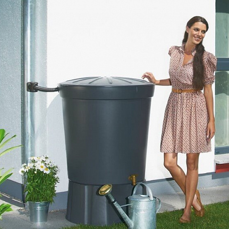 Емкость бочка для воды круглая GRAF Лансарот 300 л (500222)