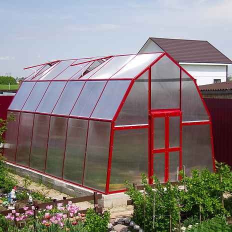 Теплица АТЛАС сотовый поликарбонат     4 мм, 6 мм